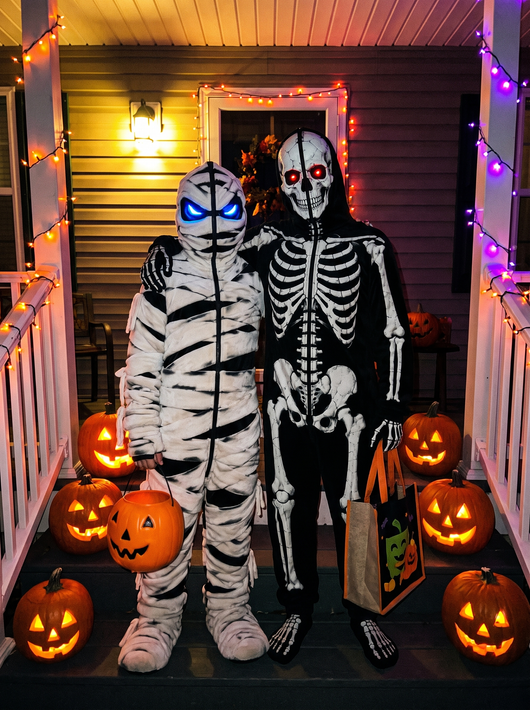 FrightZips Halloween Onesie